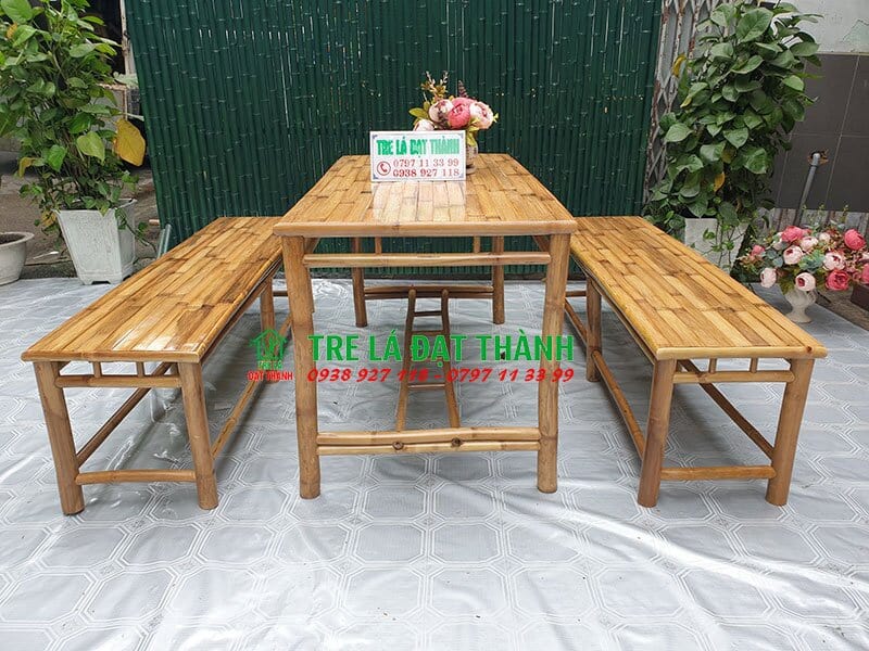 Bàn Ghế Tre Quán Nhậu - BGTQN016